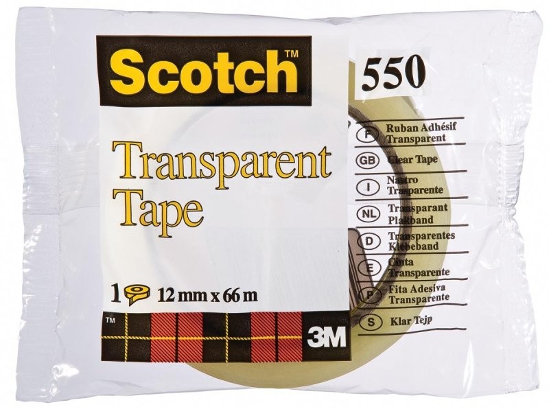 Scotch - Rouleau double Face adhesif - 12 mm x 6 m