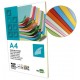 Papier Multi Couleurs A4 80 G 100 Feuilles - 25 couleurs x 4 feuilles