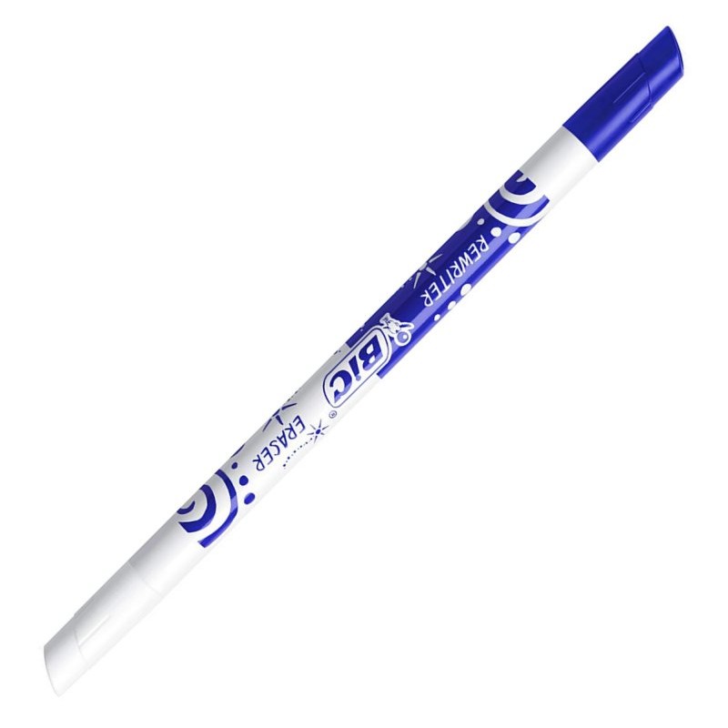 Effaceur réécriveur pour stylo à encre bleue