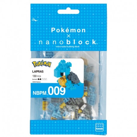 Lokhlass Pokémon x Nanoblock -  130 pièces - Difficulté 2/5