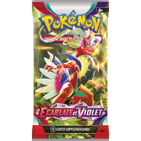 Pokémon JCC - Écarlate et Violet - Portfolio A5 (Blister) + pochette  oversize